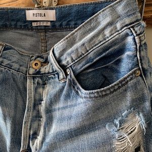 Pistola brand distressed denim
